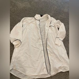 JCREW Pajama Shirt Dress